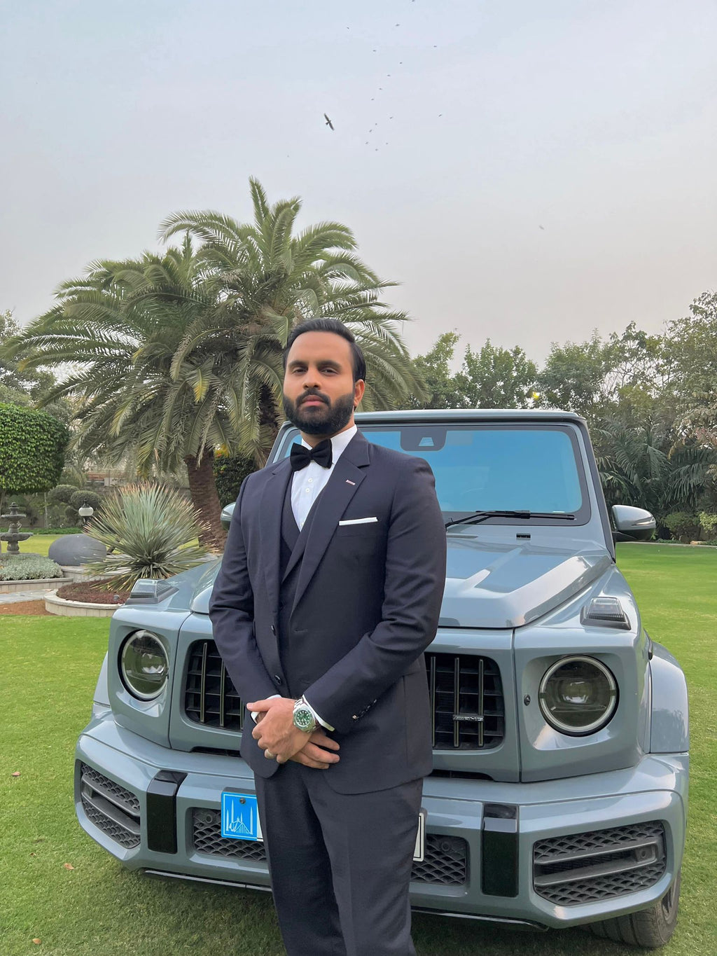 Navy Blue Vitale Suit Suits HumayunAlamgir