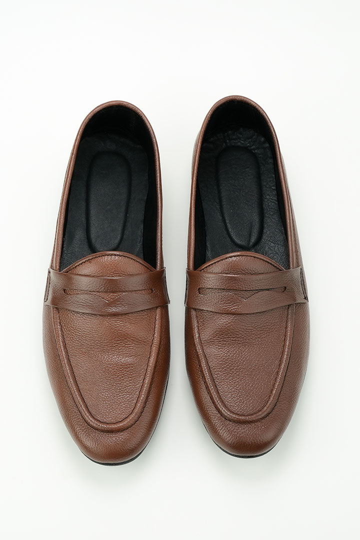 TAN BROWN MILD LOAFERS Shoes humyaunalamgir