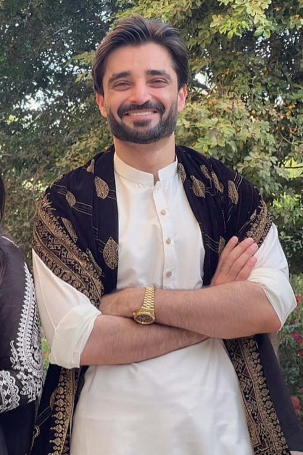 Black Velvet Shawl HumayunAlamgir