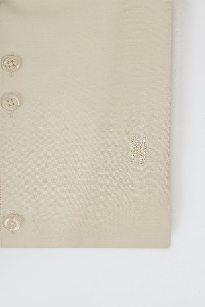 White linen shirt Humayunalamgir