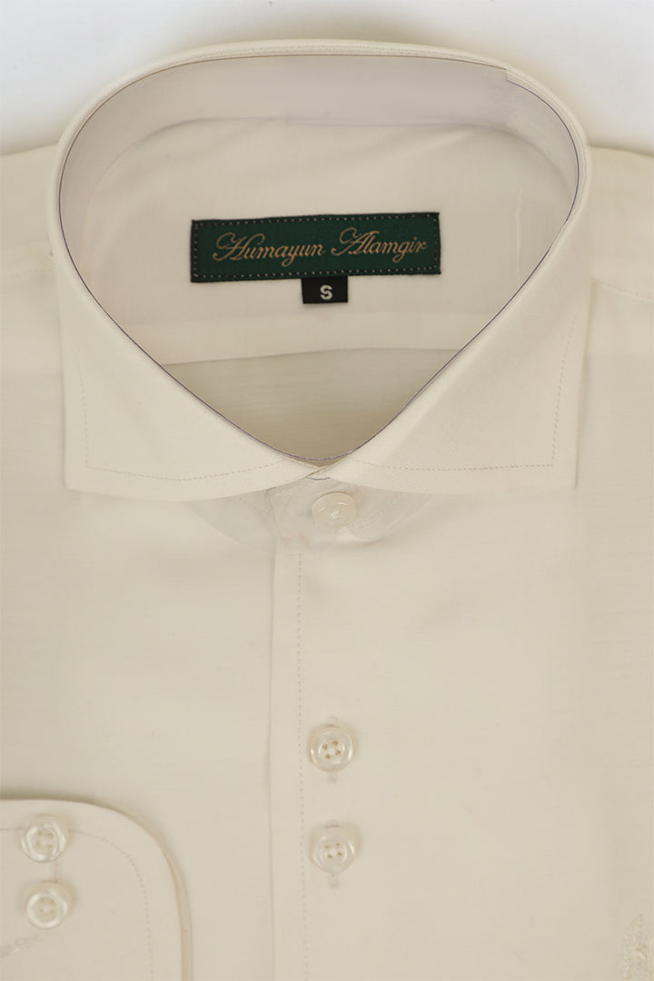 White linen shirt Humayunalamgir