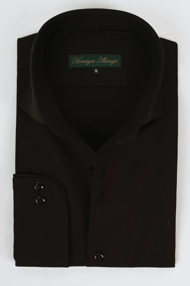 Black Linen Shirt Humayunalamgir