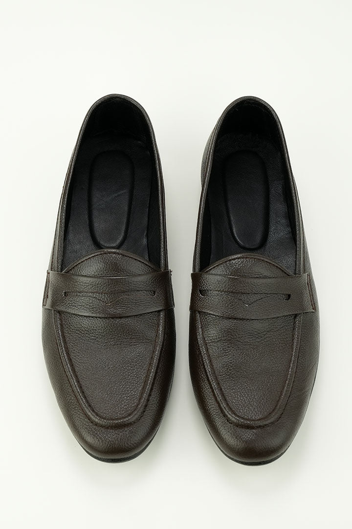 DARK BROWN MILD LOAFERS SOFTIES Shoes humyaunalamgir