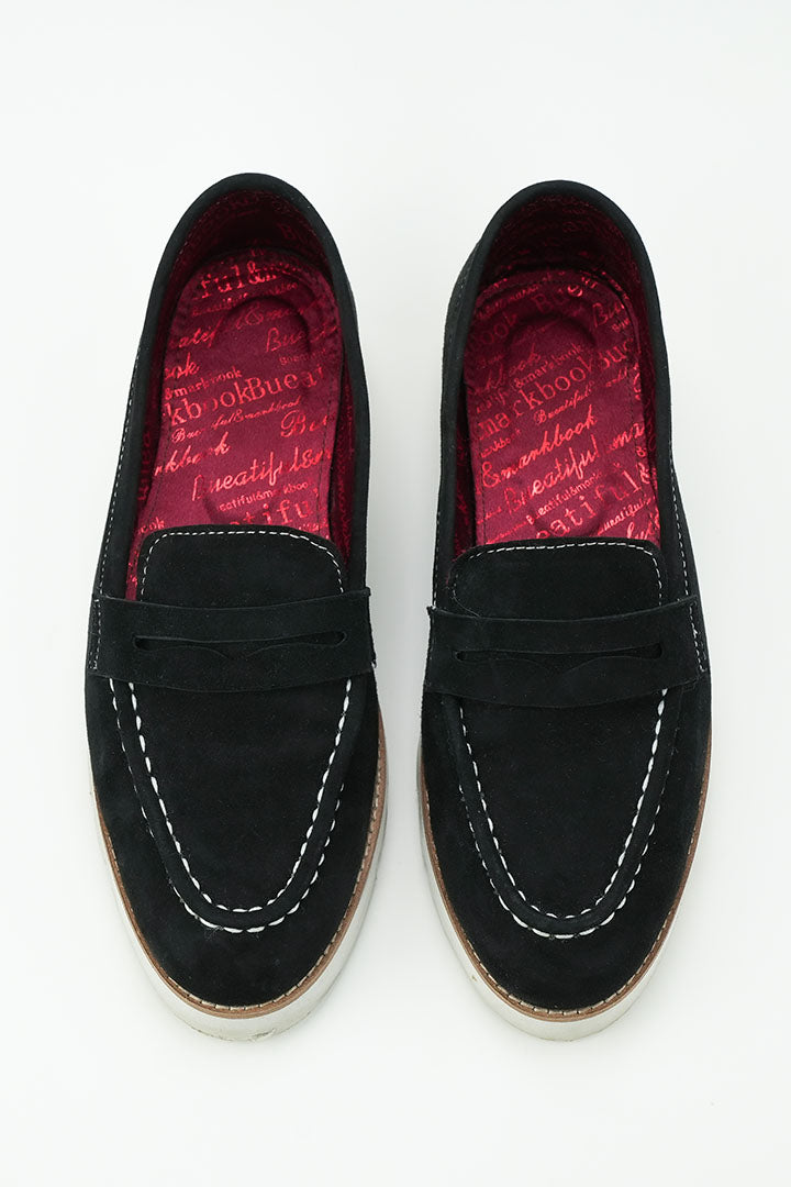 BLACK SUMMER WALK LOAFERS Shoes humyaunalamgir