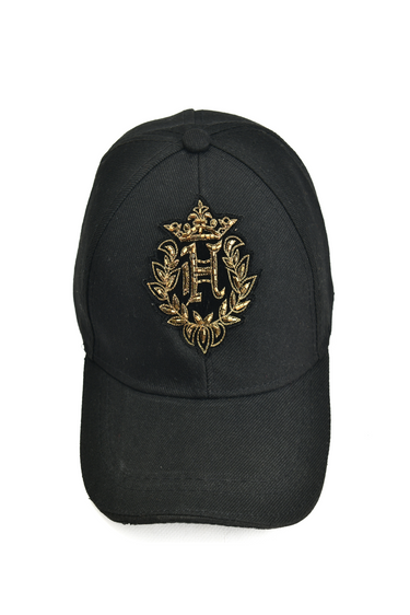 Black Cap With 2024 Motif Humayun Alamgir