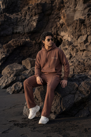 BROWN SIGNATURE HOODIE