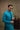 TEAL BLUE SEQUENCE EMBRODERY FRONT OPEN PRINCE COAT humyaunalamgir