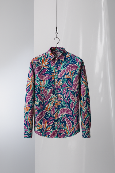 Exotic Flora Casual Shirt Humayunalamgir