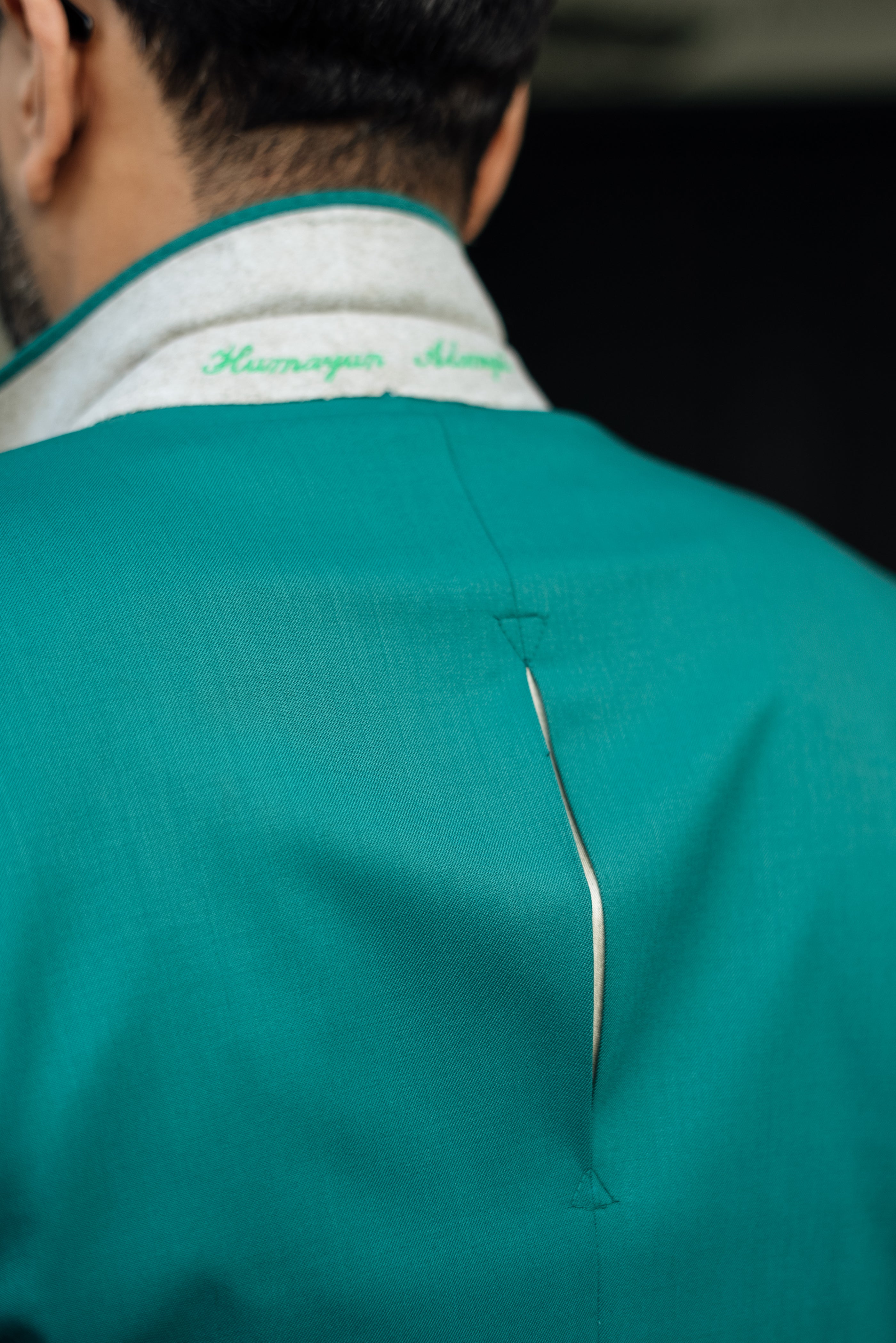 Green Blazer Humayunalamgir