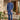 Denim Blue Linen Kurta Pajama Clothing Humayunalamgir