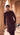 MAROON SELF VELVET WAIST COAT