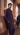 ROYAL PLUM SIGNATURE WAIST COAT