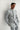 GREY SELF EMBOSSED PRINCE SUIT Humayunalamgir