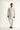 WHITE EMBOSSED DAMAN WAIST COAT Humayunalamgir