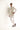 WHITE EMBOSSED MIRROR WORK PRINCE SUIT Humayunalamgir