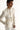 WHITE EMBOSSED MIRROR WORK PRINCE SUIT Humayunalamgir