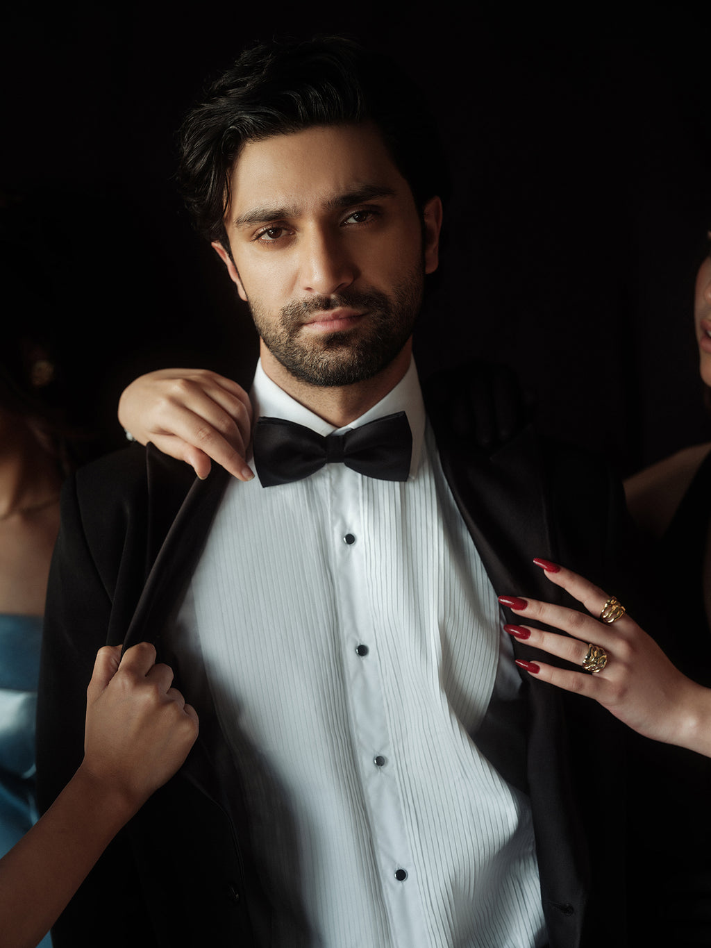 BLACK ARMANI 2P TUXEDO Humayunalamgir