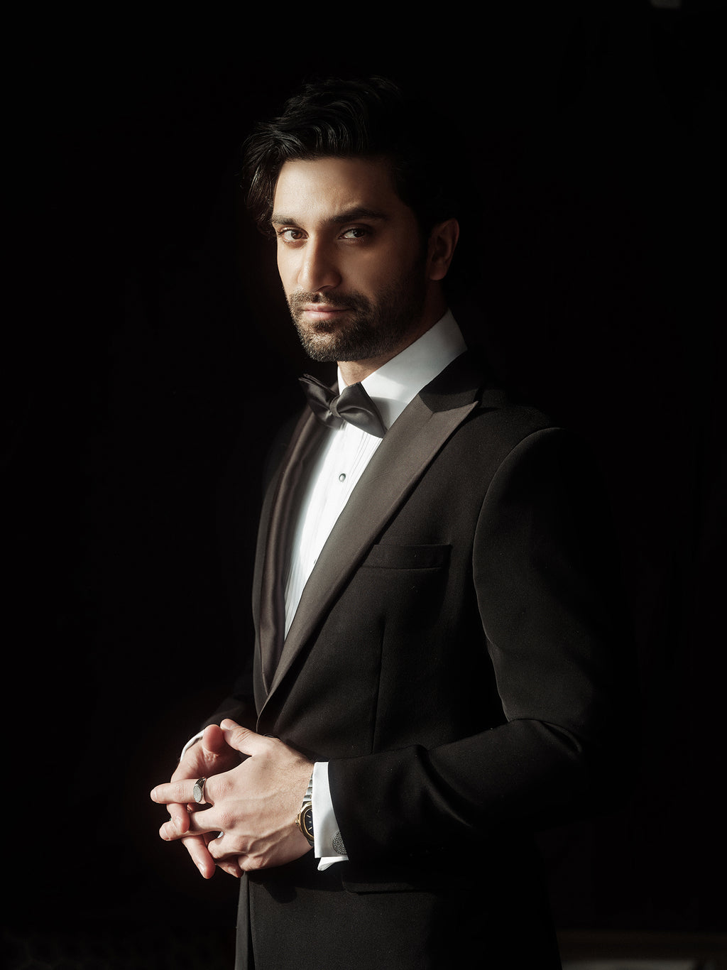 BLACK ARMANI 2P TUXEDO Humayunalamgir