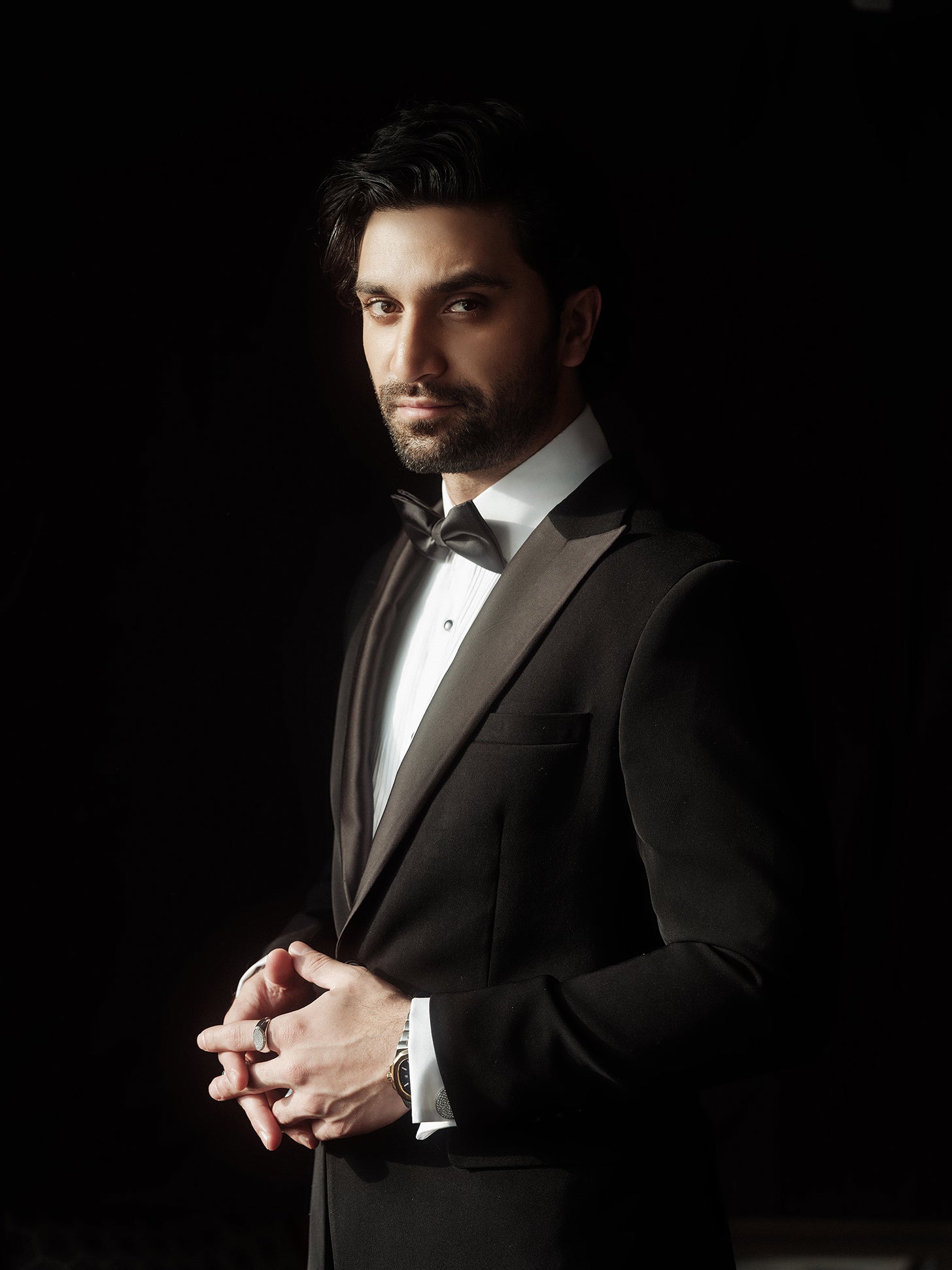 BLACK ARMANI 2P TUXEDO Humayunalamgir