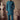 TEAL BLUE EMBOSSED WAISTCOAT Clothing Humayunalamgir