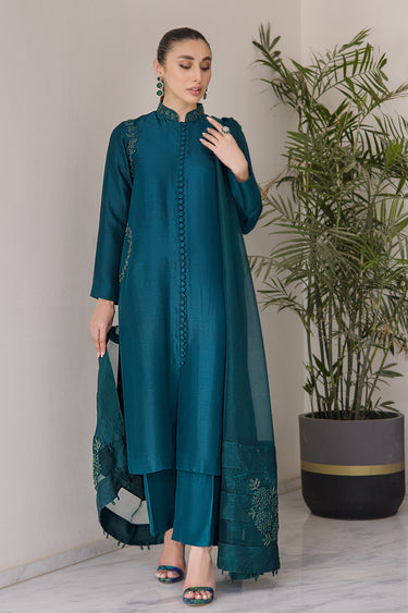 Green On Green HumayunAlamgir XS 3-Piece