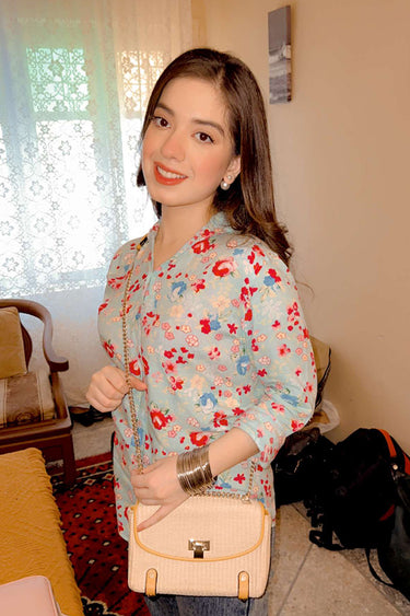 Red Printed Shirt Humayunalamgir S