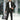 BLACK EMBOSSED CUT DANA HANDWORK TUX RUNWAY humyaunalamgir S