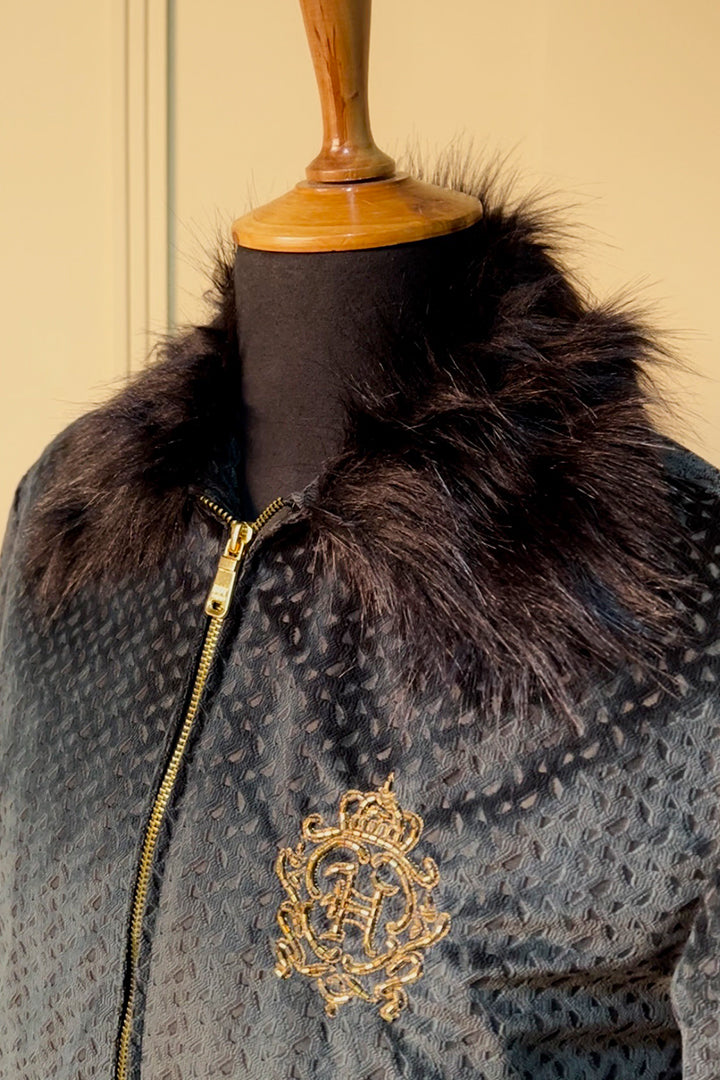 Dark Green Bomber Jacket humyaunalamgir