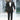 BLACK EMBOSSED CUT DANA TUX RUNWAY humyaunalamgir S