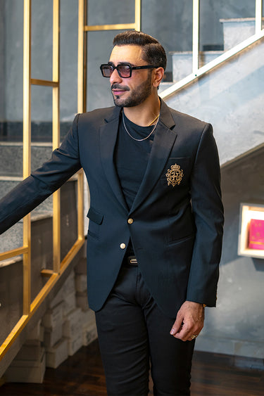 Black Blazer HumayunAlamgir S