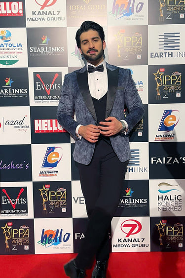 Blue Shaded Tux humyaunalamgir M