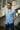 Light Blue Half Sleeves Shirt Semi Formal humyaunalamgir XL