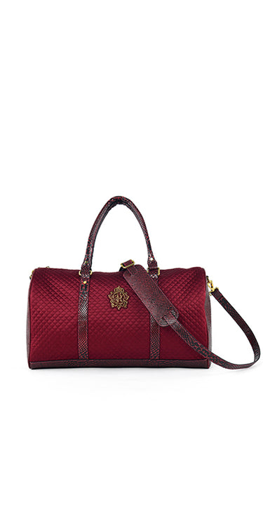 COW LEATHER WITH CROC PRINT Bag humyaunalamgir