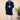 Navy Blue Velvet Kurta Pajama Basar HumayunAlamgir S