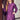 Purple Kurta Pajama Humayun Alamgir XL