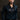 Black Stretchable Cotton Tuxedo Humayunalamgir S