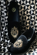 Black velvet Pumps Humayun Alamgir 40