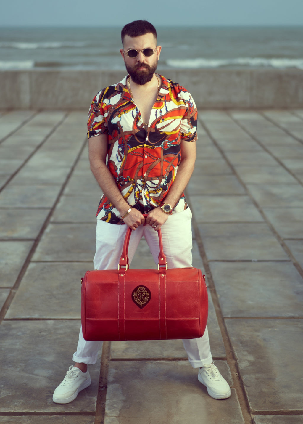 CRAZY GRAIN LEATHER BAG HumayunAlamgir