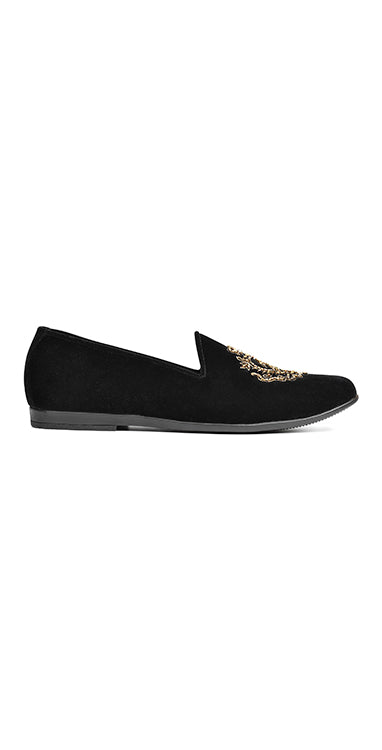 Black Out Velvet Pumps Shoes humyaunalamgir