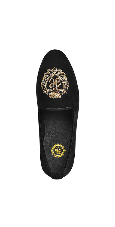 Black Out Velvet Pumps Shoes humyaunalamgir