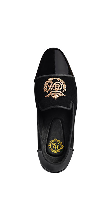 Black Out Pumps Semi Formal Moccasin Shoes humyaunalamgir