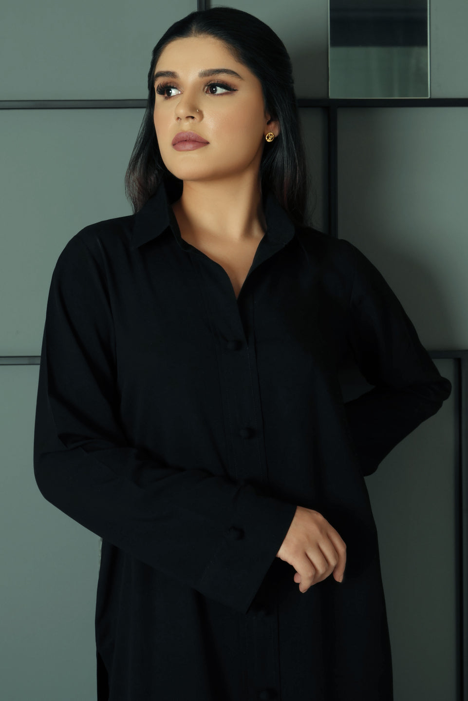 Solid Black HumayunAlamgir