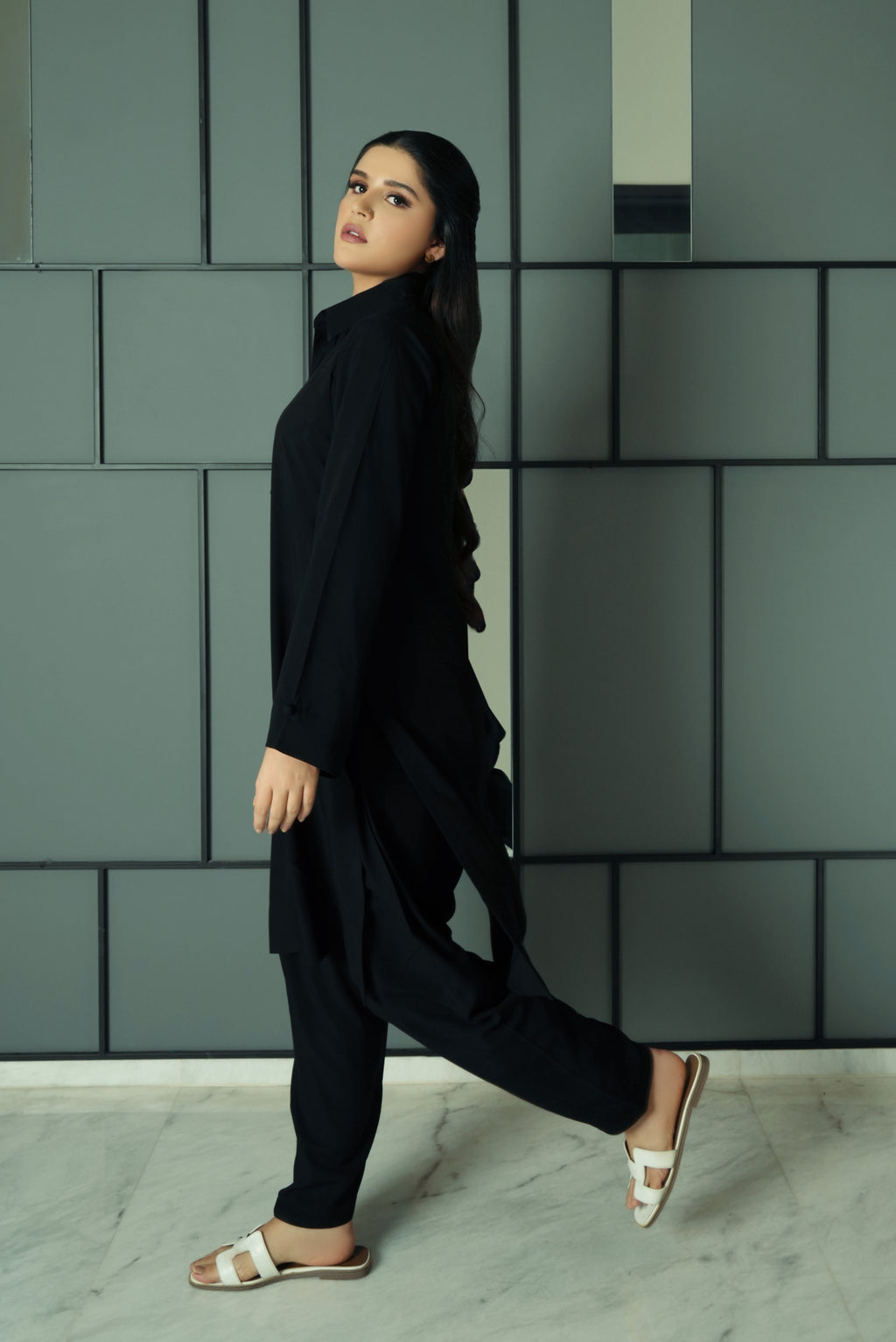 Solid Black HumayunAlamgir