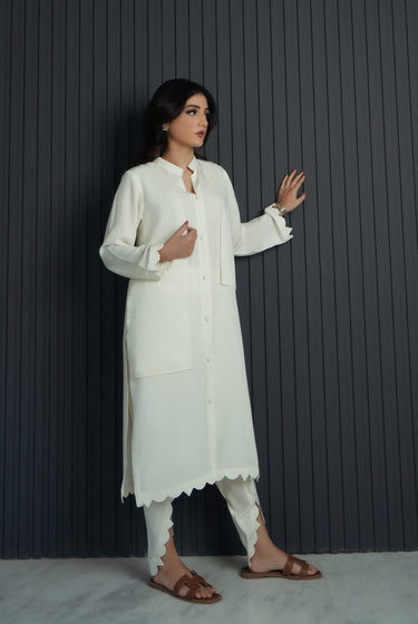 Creamy White HumayunAlamgir XS