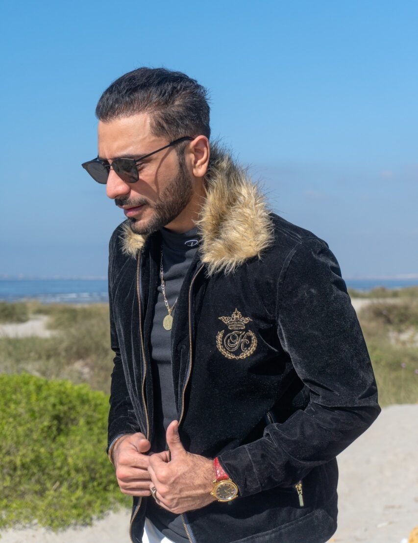 Black Velvet Jacket HumayunAlamgir