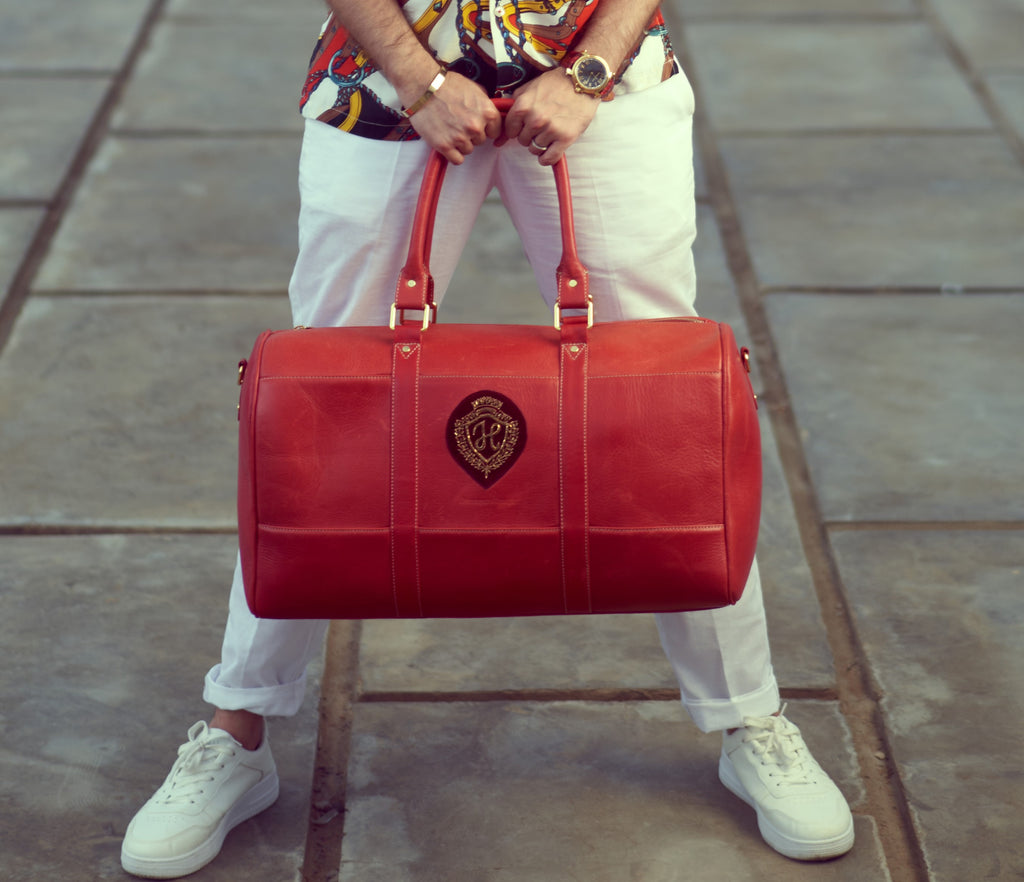 CRAZY GRAIN LEATHER BAG HumayunAlamgir