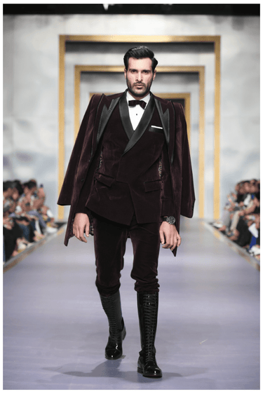 COAT (HA-FPW-19-18) RUNWAY HumayunAlamgir
